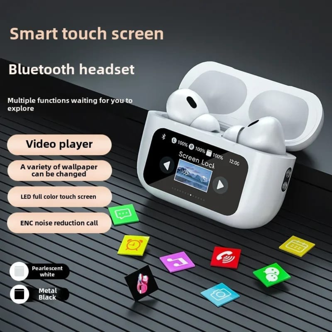 LED Display Earbuds